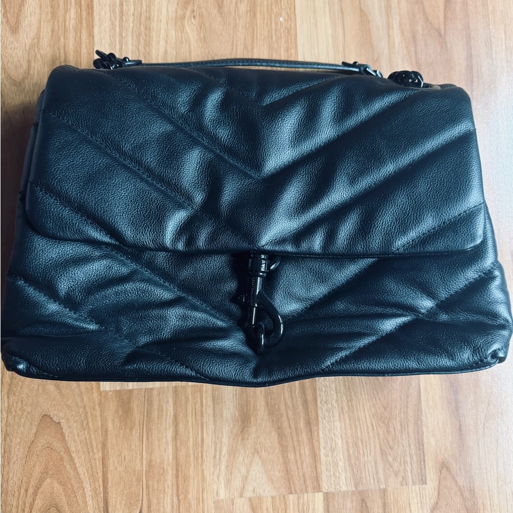 Rebecca Minkoff Black Quilted Shoulder Bag